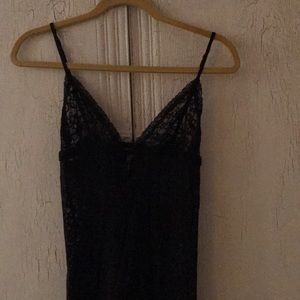 Victoria’s Secret lace nightgown above the knee